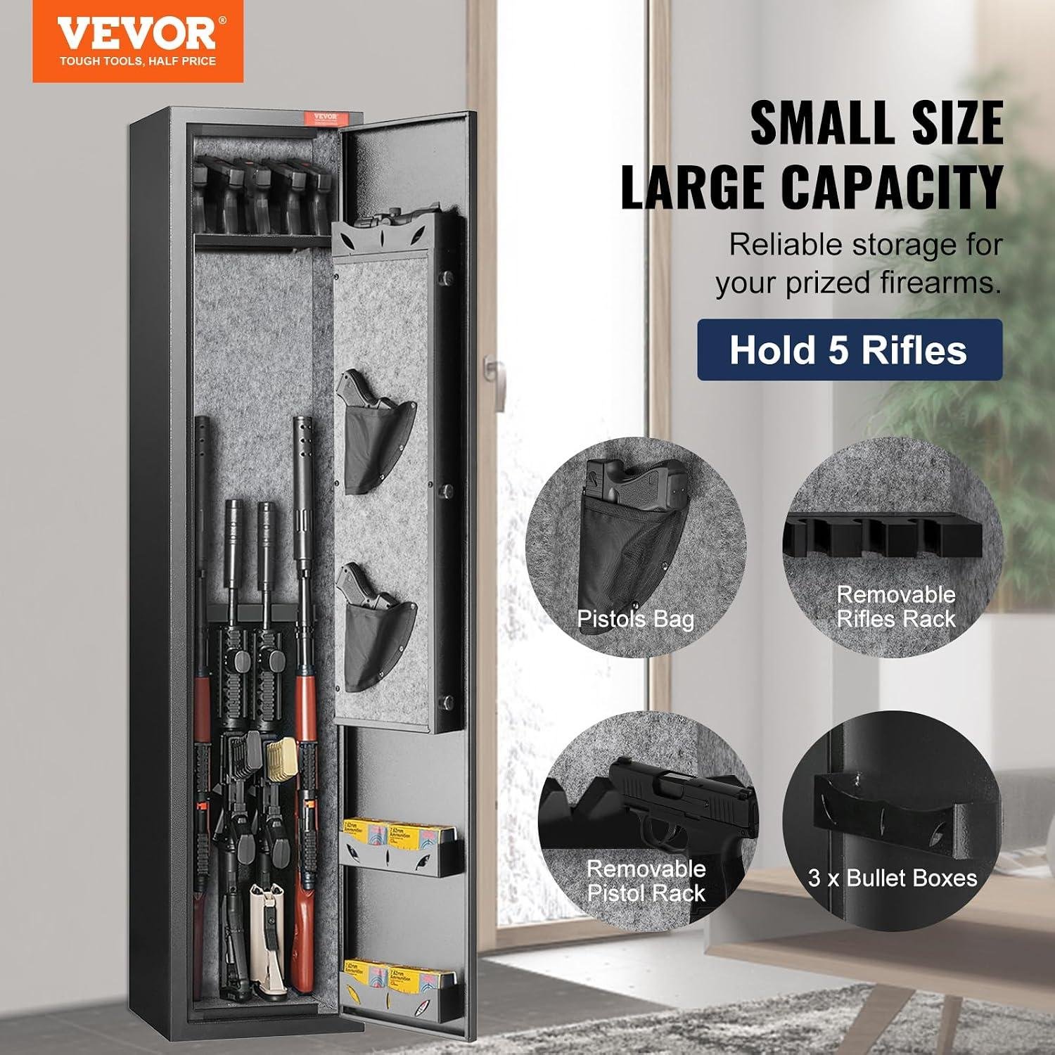 Unlocking Safety: Our Adventure with the 5 Rifles Gun Safe