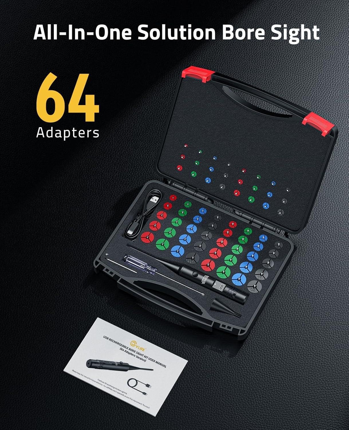 We Zero In: ‍CVLIFE’s Rechargeable 64-Adapter Boresight