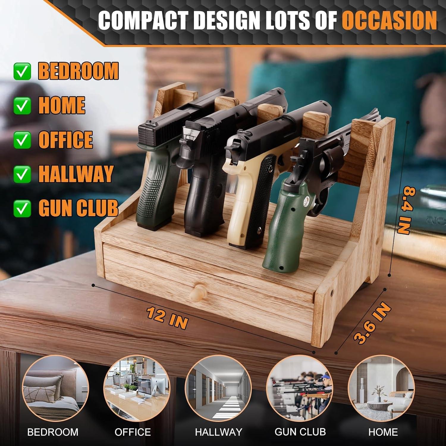 Organize and Secure: Our Take on the 4-Slot Pistol Rack