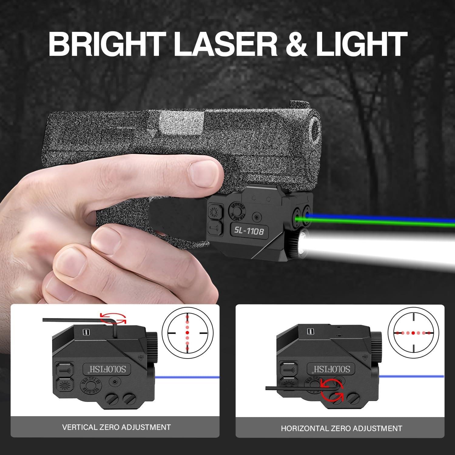 We Put a 500lm Pistol Light/Laser through Its Paces