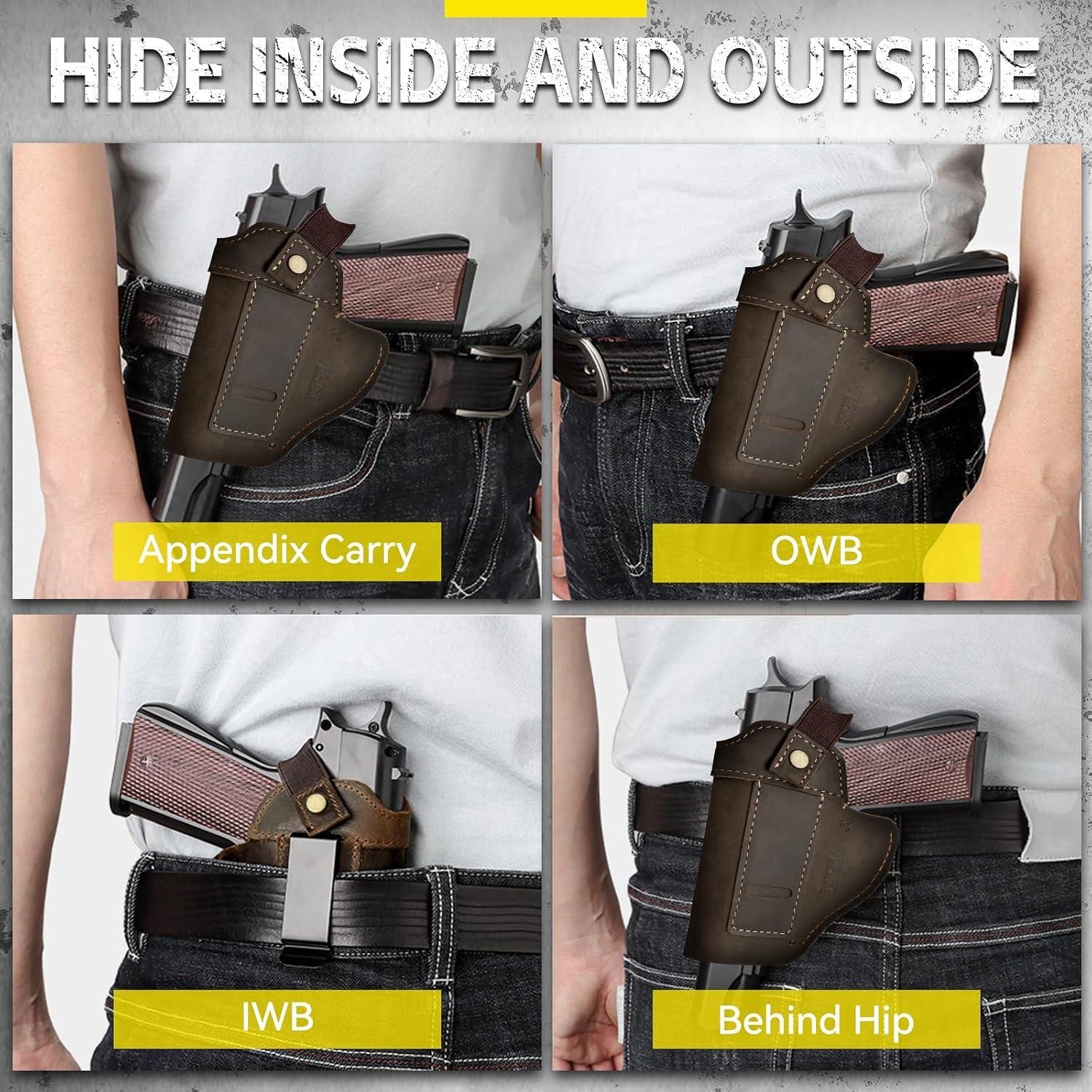 We Carry-Test VOPOCO's Ambi IWB/OWB Leather Holster