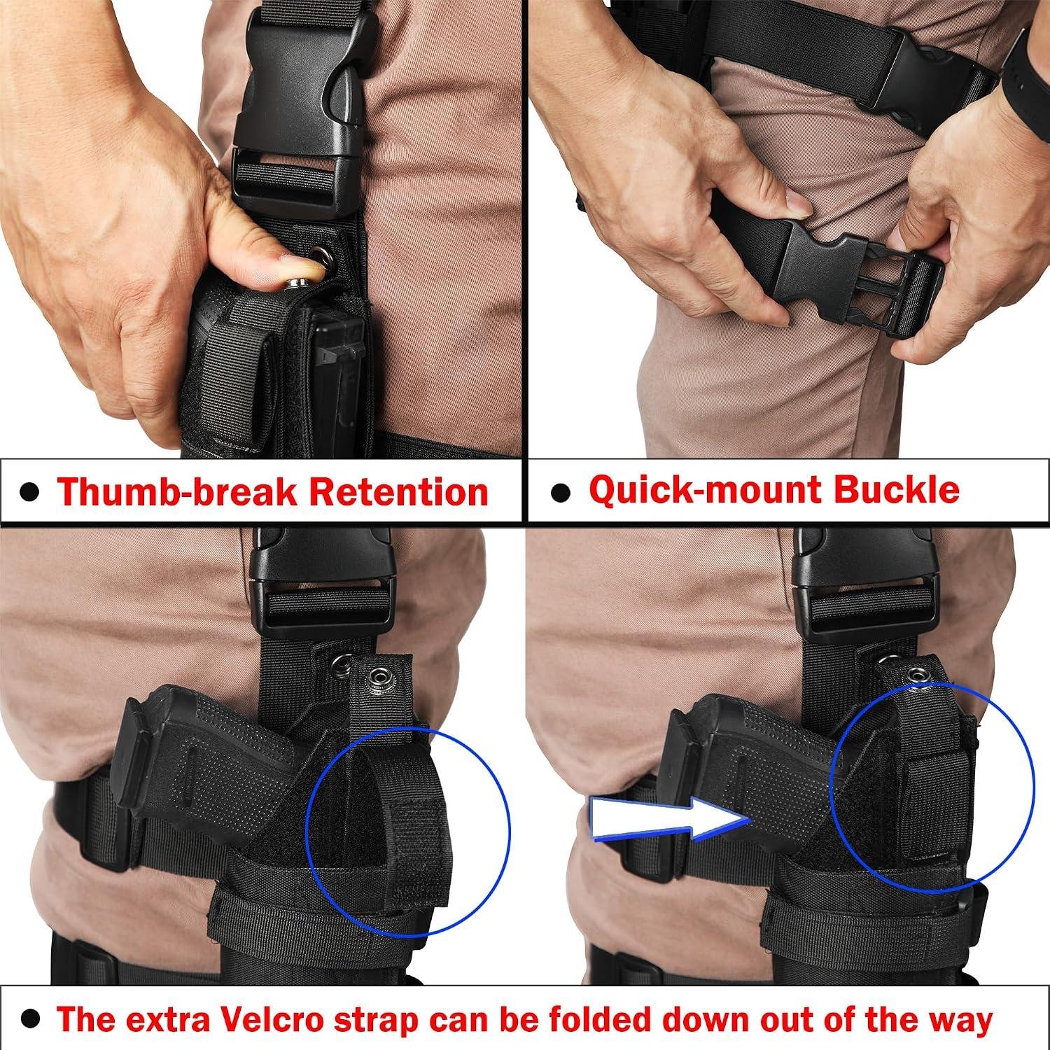 We Review an Optics-Ready Universal Drop-Leg‍ Holster
