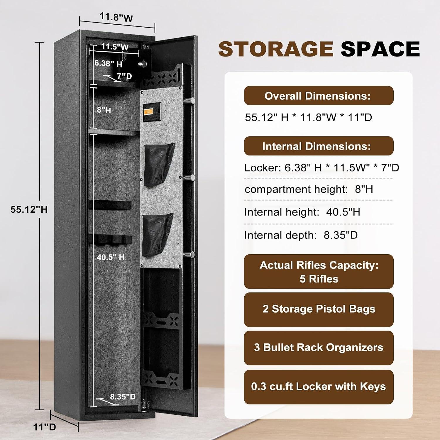 Securing Our Arsenal: A Deep dive into GARDSURE's Gun Safe