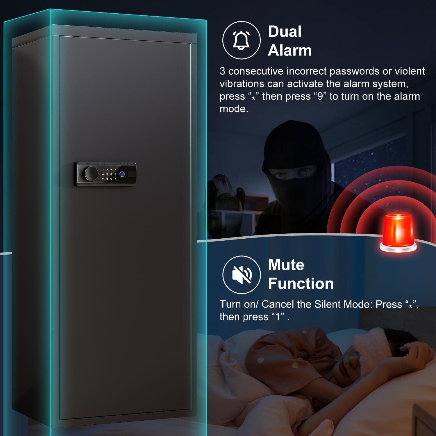 Secure Our Arsenal: Exploring the Silkight Biometric Gun Safe