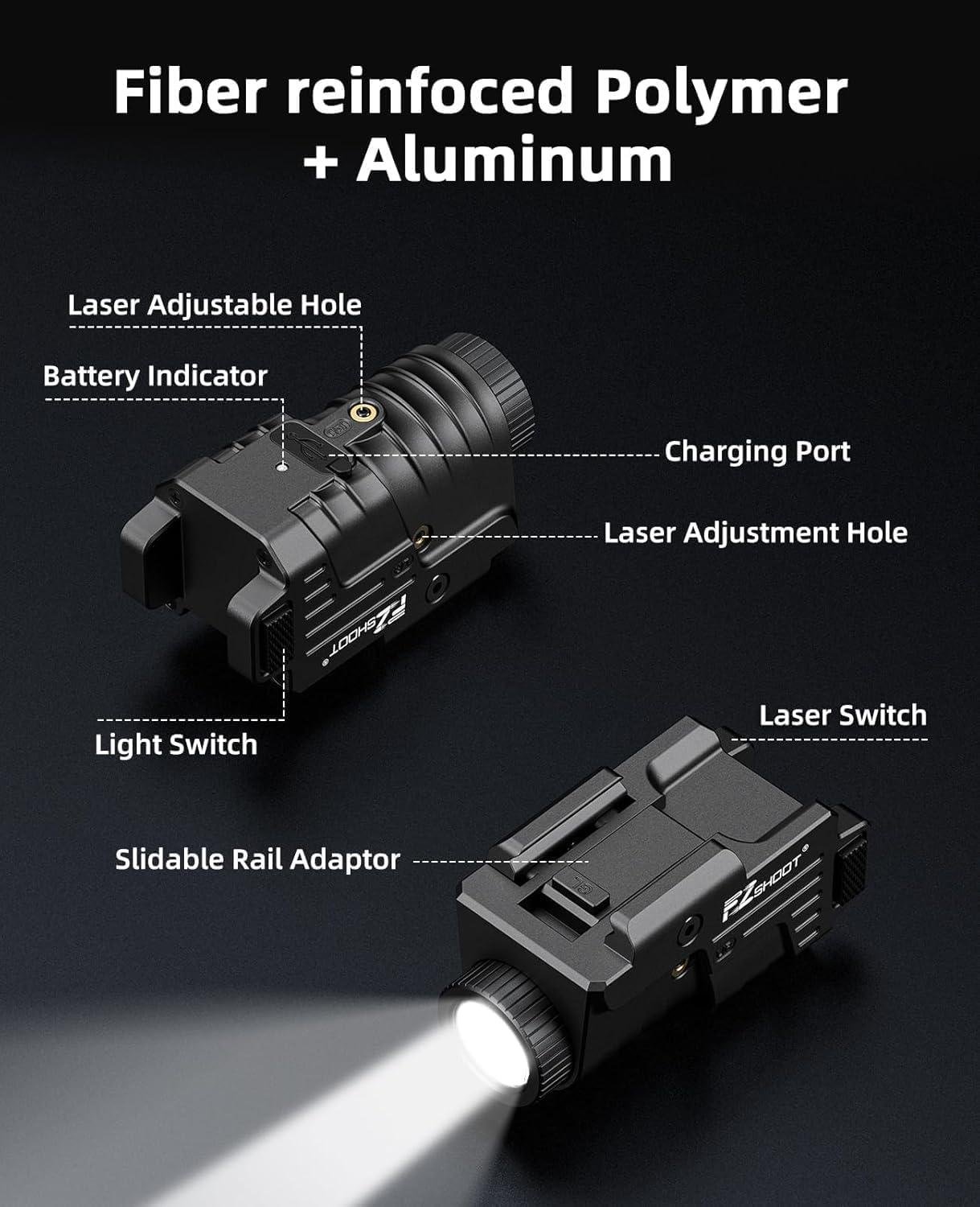 We Put EZshoot's 800-Lumen pistol Light/Laser to⁣ Test