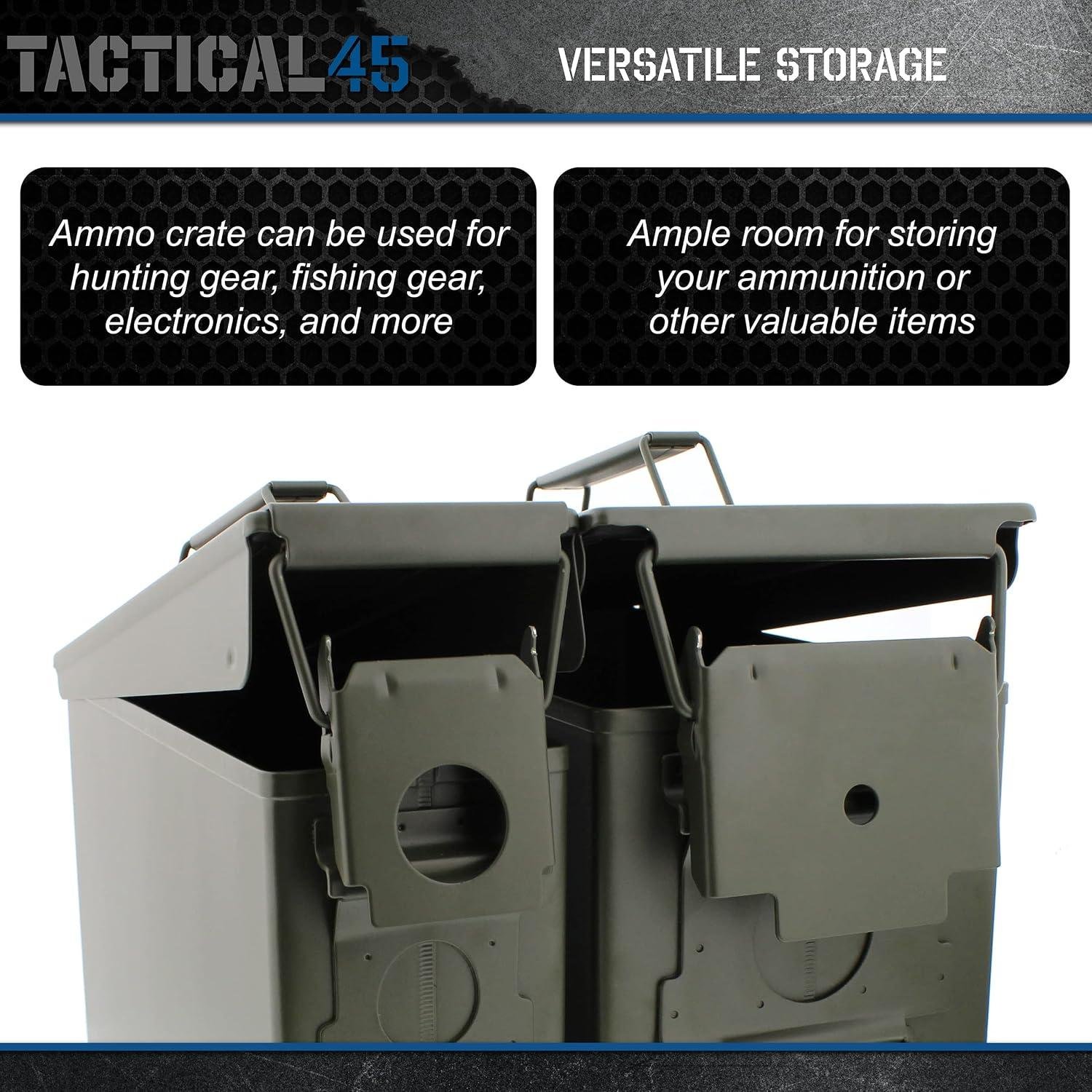 safeguarding Our Gear: Tactical45 Ammo Can Duo Review