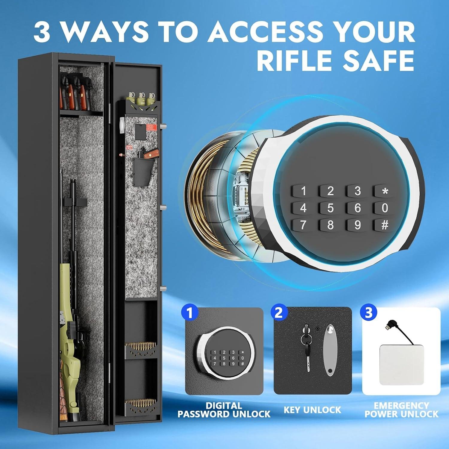 Secure and Smart: Our Take on the KAER 2-3 Gun Safe