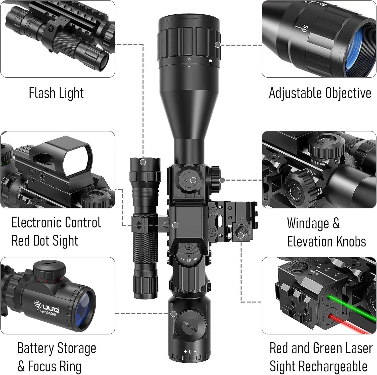 Our Hands-On with ⁣the UUQ 4-16x50 Optics Combo