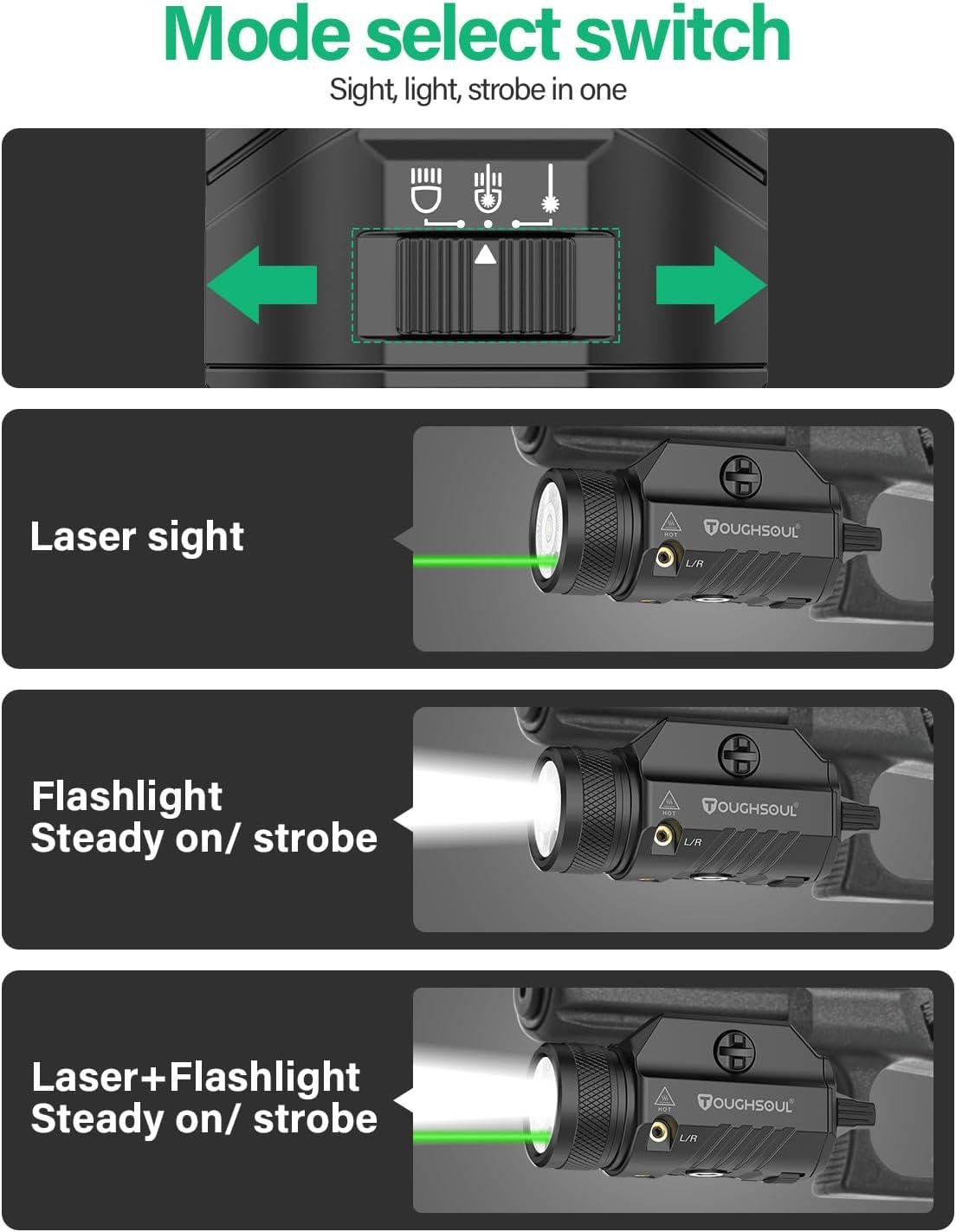We test the TOUGHSOUL 1200L Pistol Light & Laser
