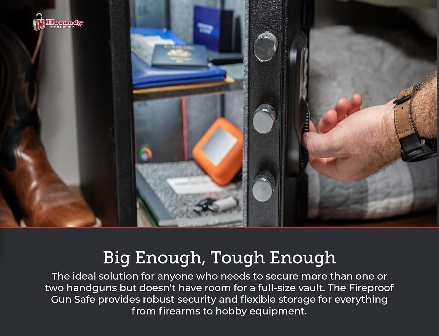 Secure with Style: Our Take on Hornady’s Fireproof Safe