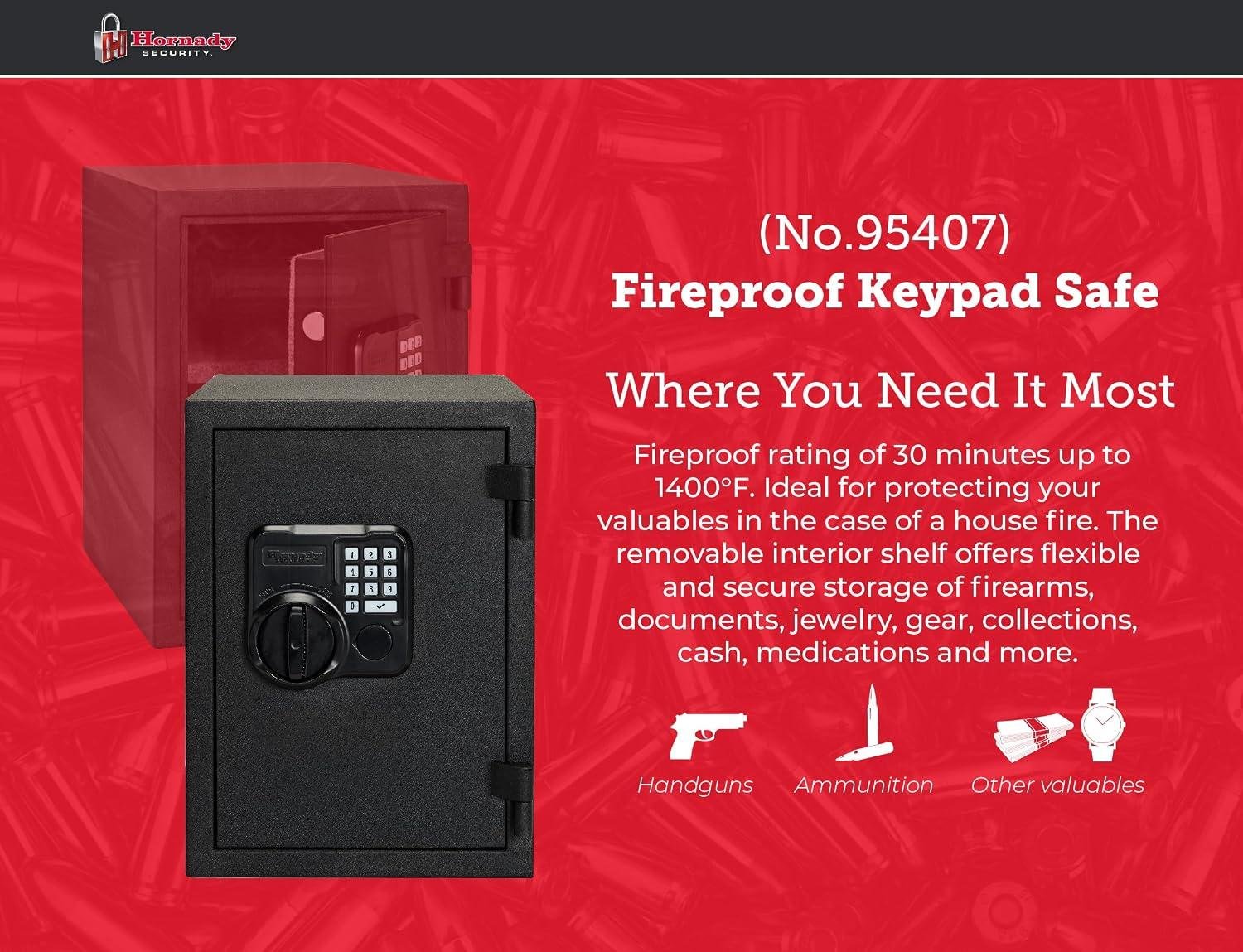 Secure with Style: Our Take on Hornady’s fireproof Safe
