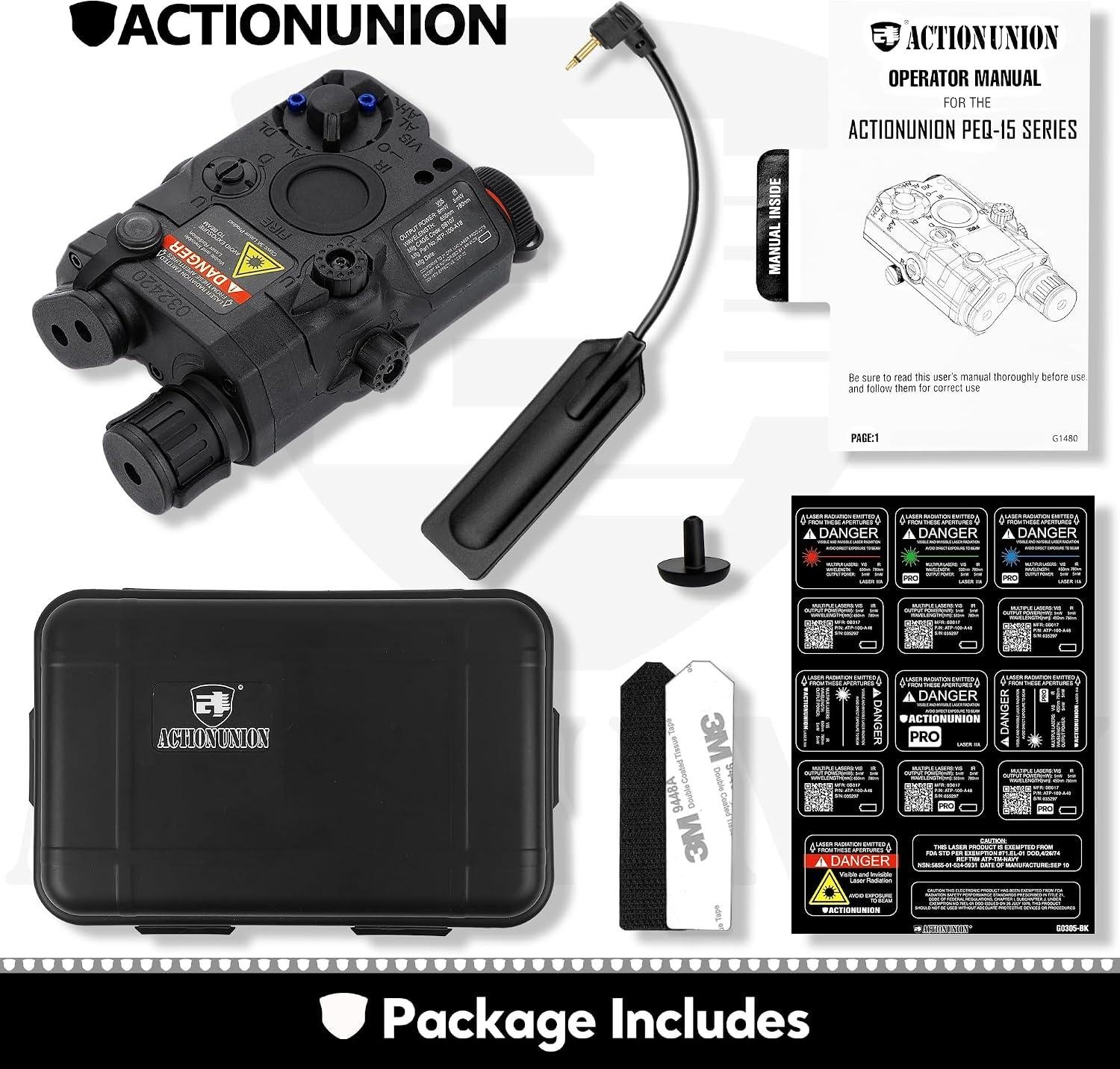 We Field-Test ACTIONUNION's PEQ-15 Laser/Light Combo