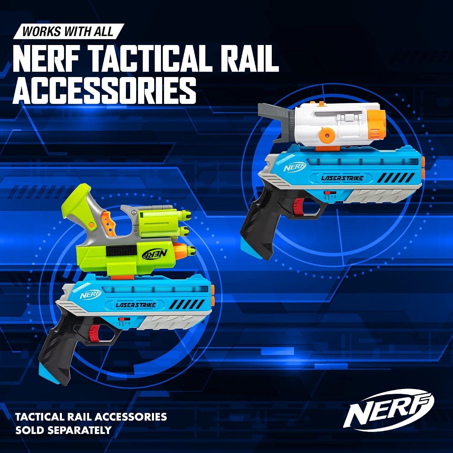 We Put NERF Laser Strike 4-Player Tag to the Test