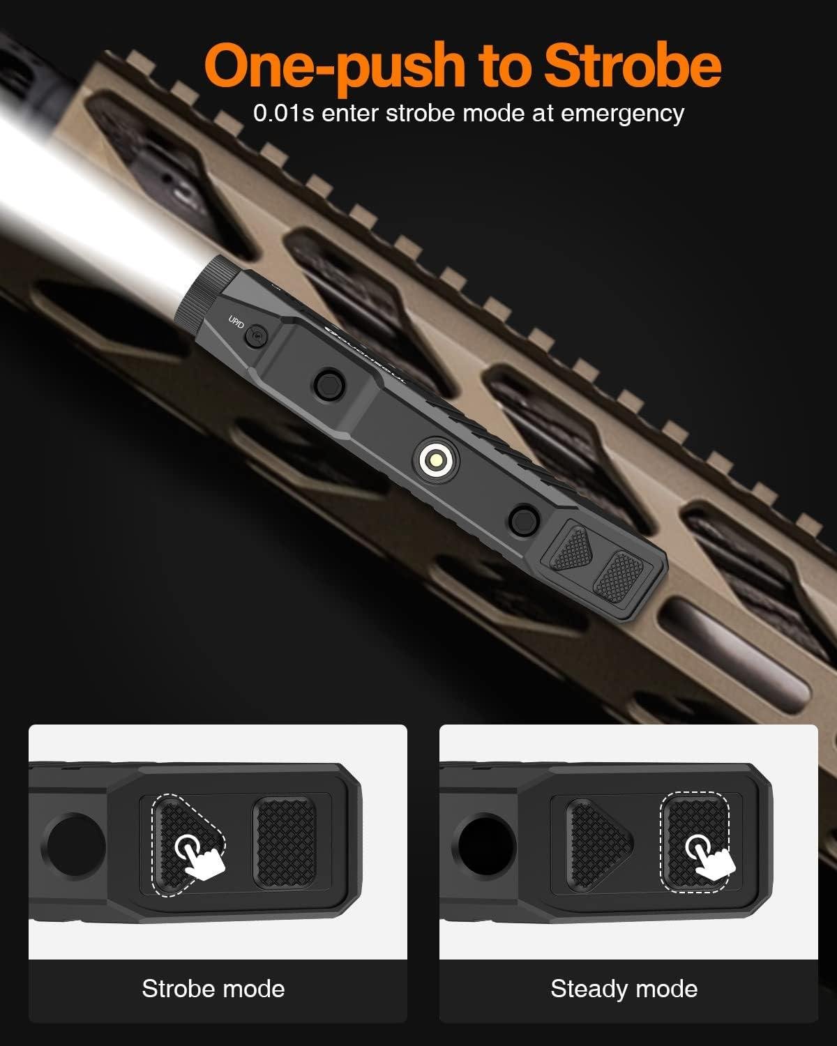 we Put TOUGHSOUL's 1750-Lumen Rail Light Through Its Paces