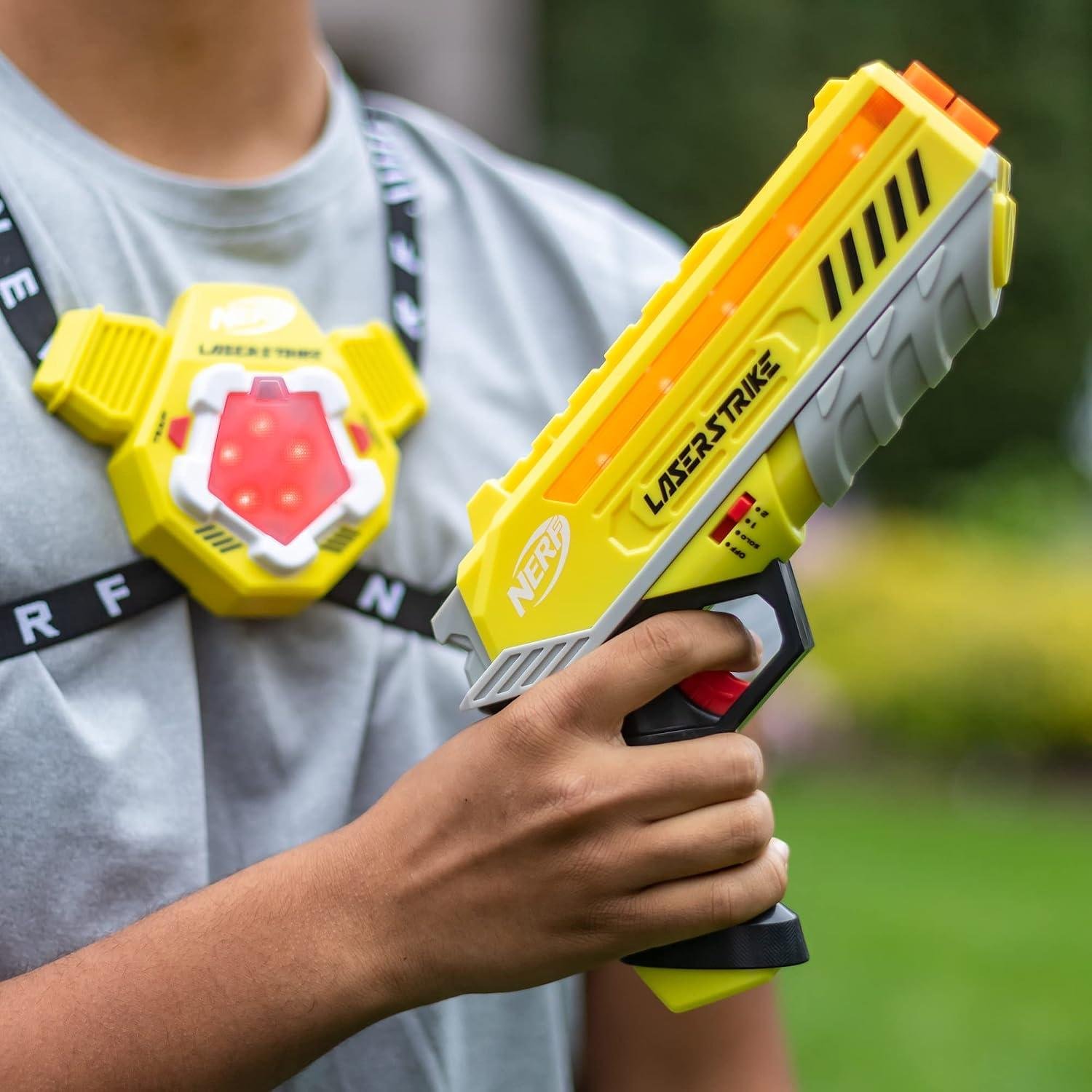 We Put NERF Laser Strike 4-Player Tag to the Test