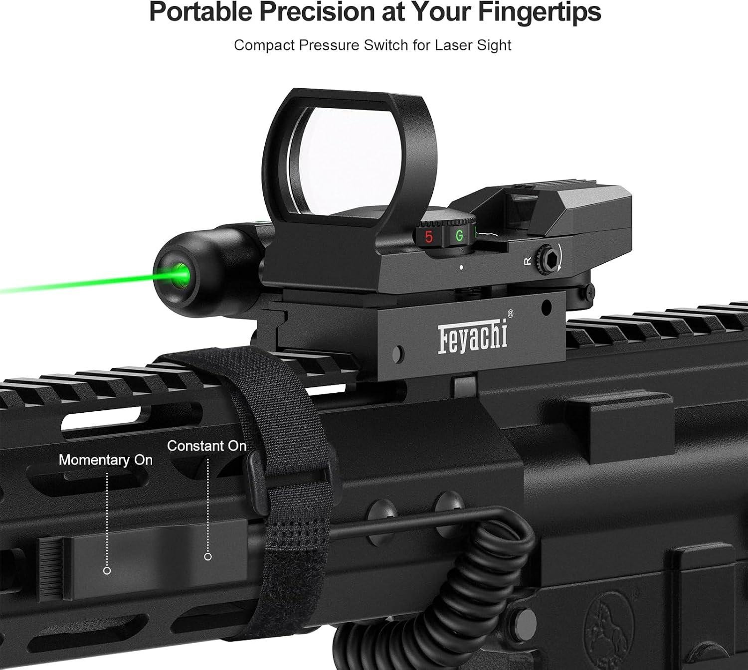Our Take on Feyachi's Reflex Sight & Green‍ Laser