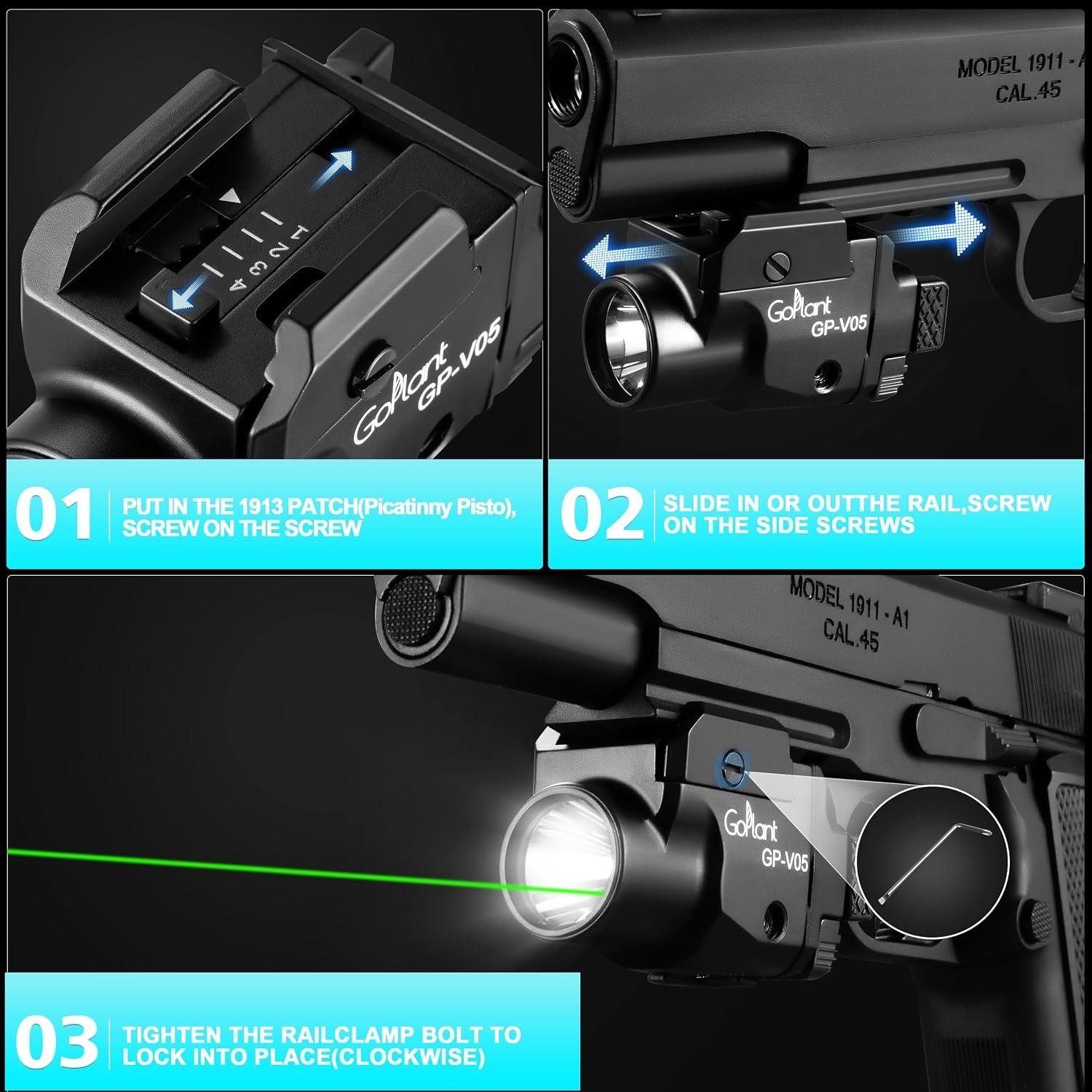 Our Hands-On with a 1500-Lumen Pistol Light/Laser