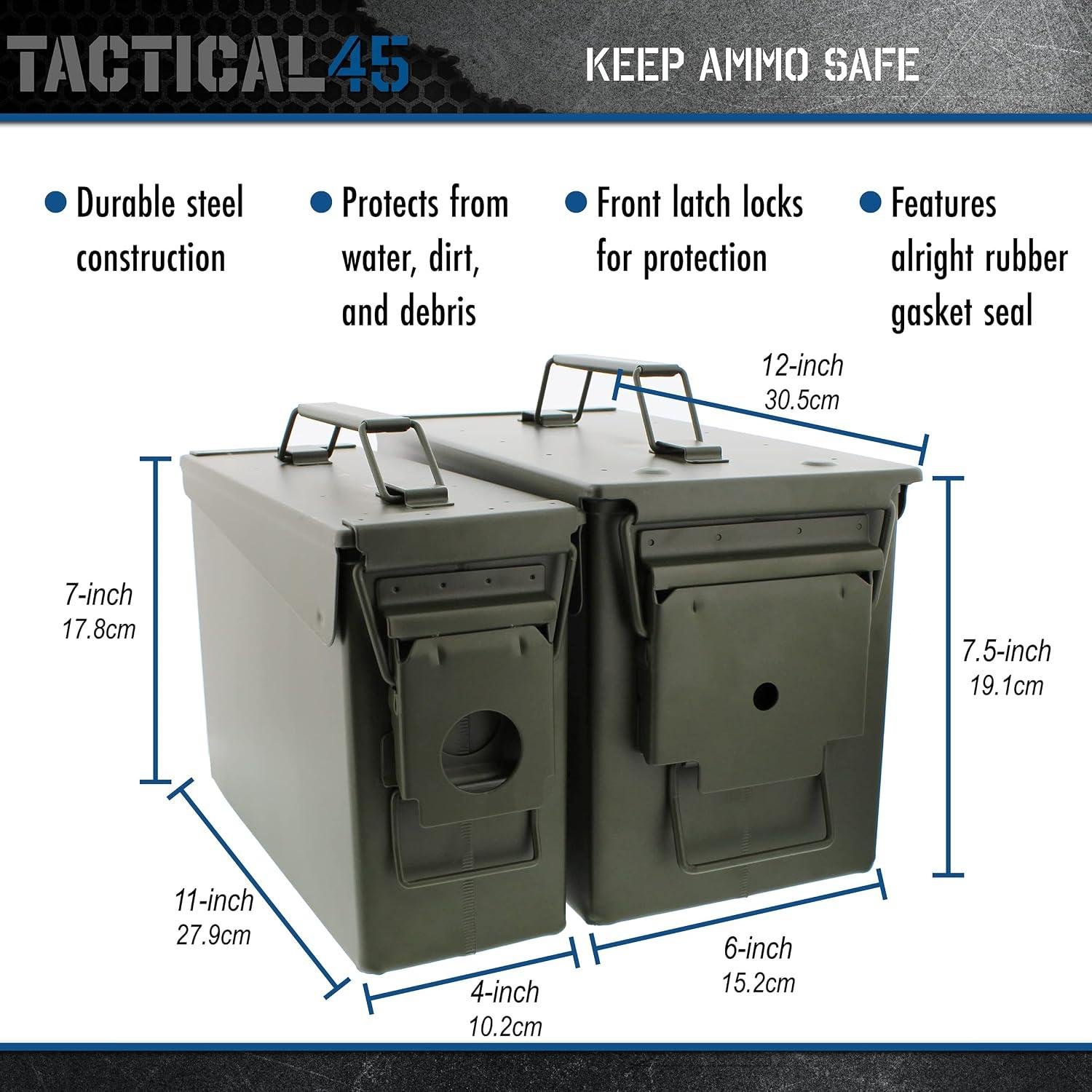 Safeguarding Our Gear: Tactical45 Ammo Can Duo Review