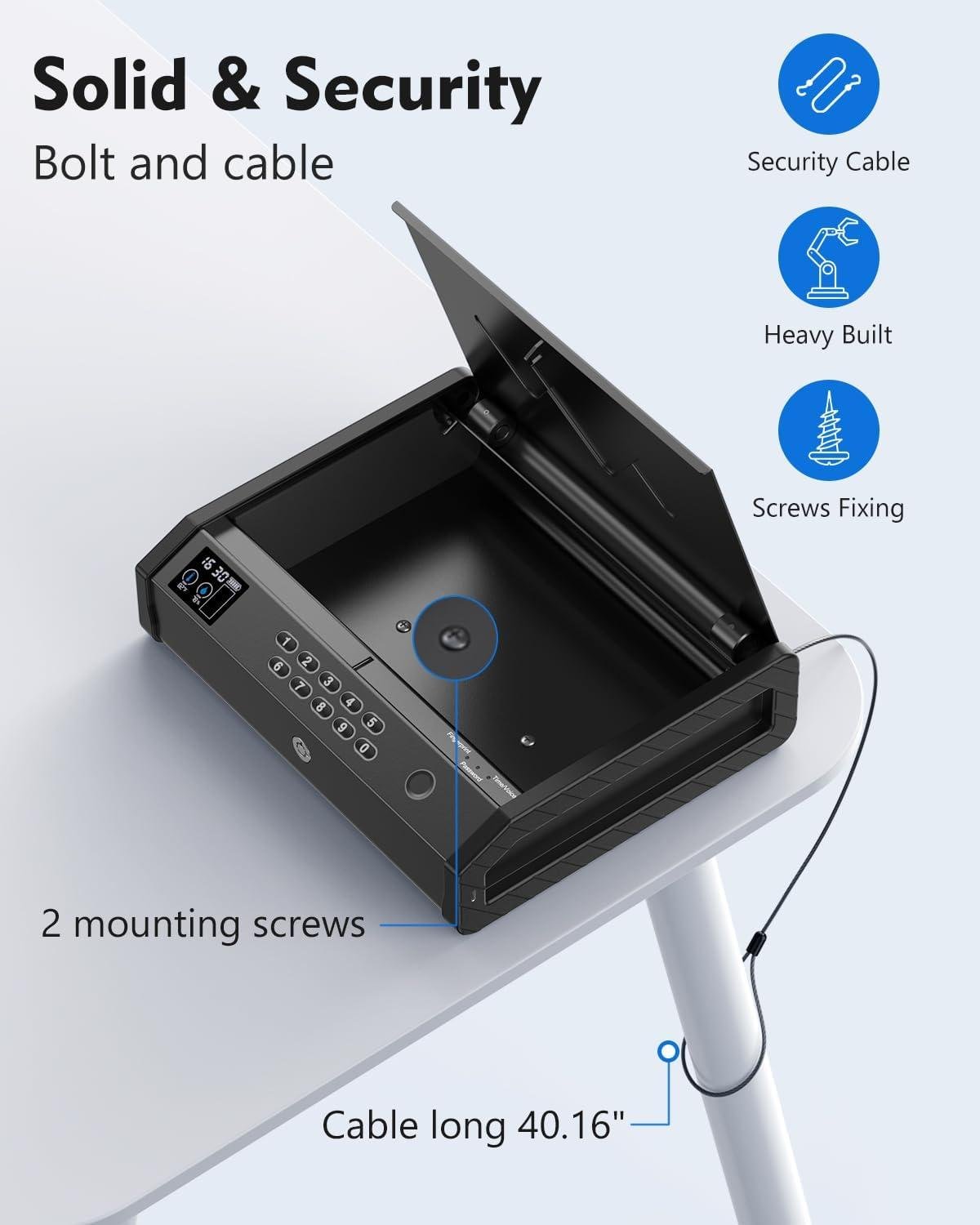 Secure and Stylish: Our review of the Biometric Gun Safe