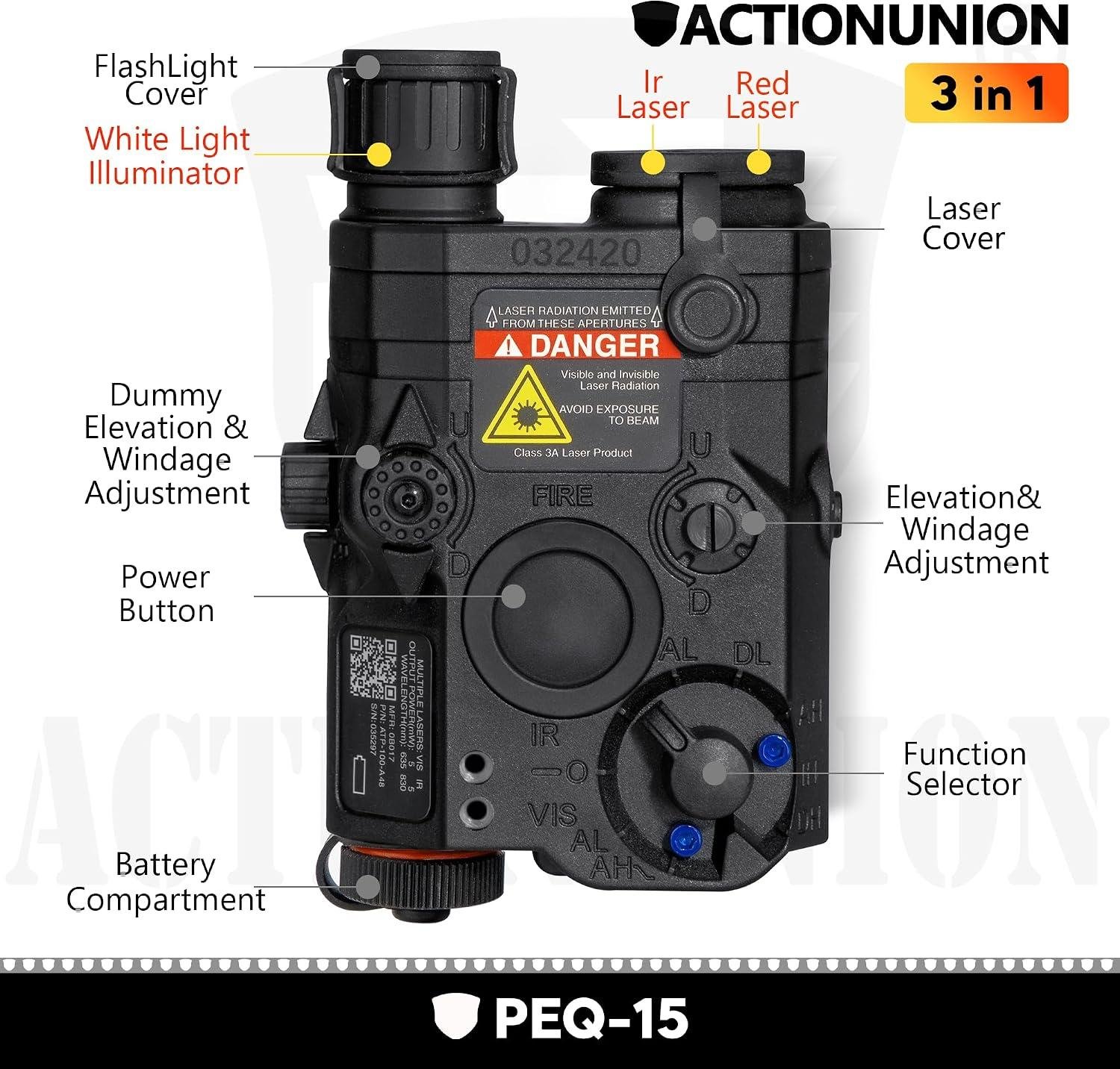 We Field-Test ACTIONUNION's PEQ-15 Laser/light Combo