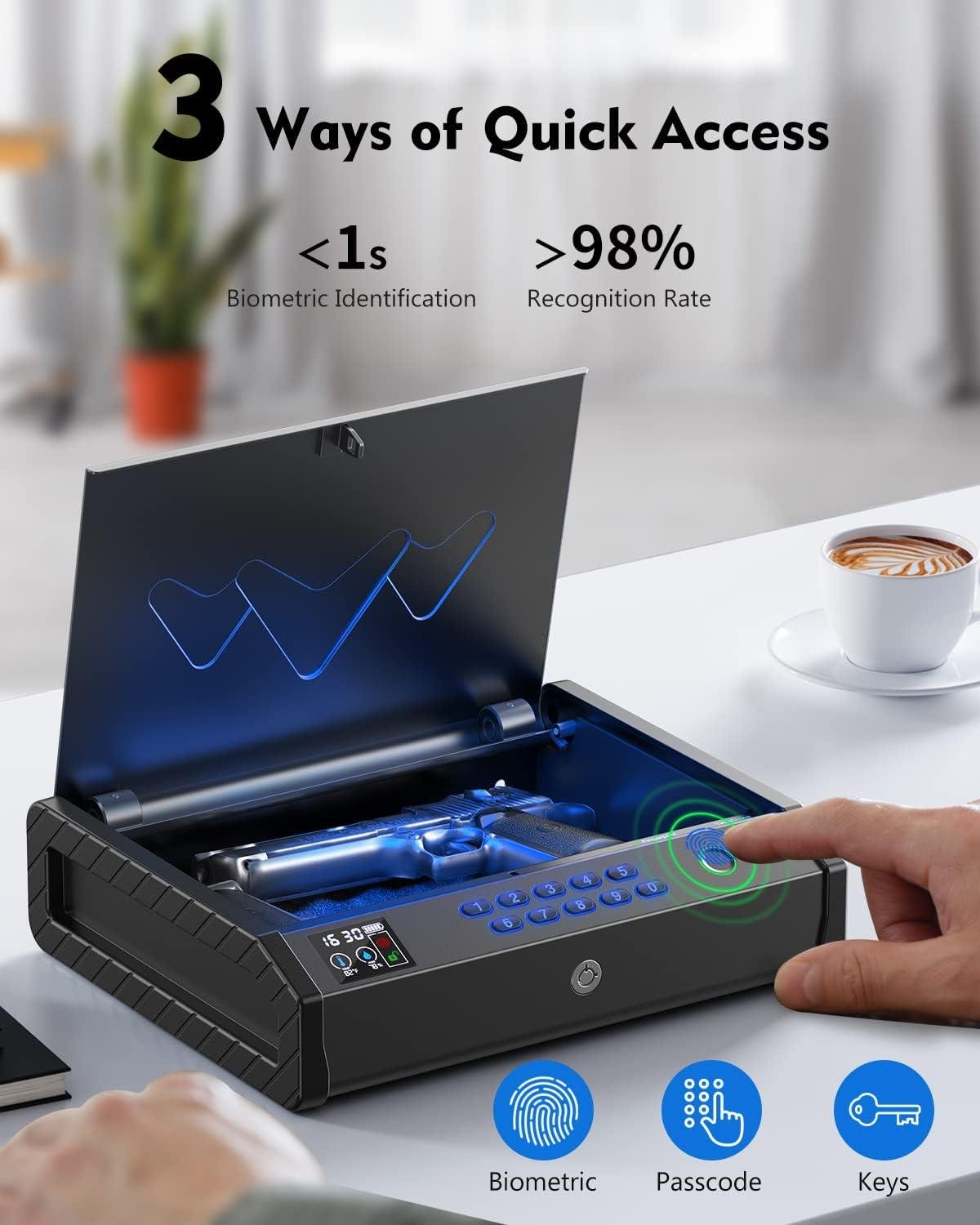 Secure and Stylish: Our Review of the Biometric Gun Safe
