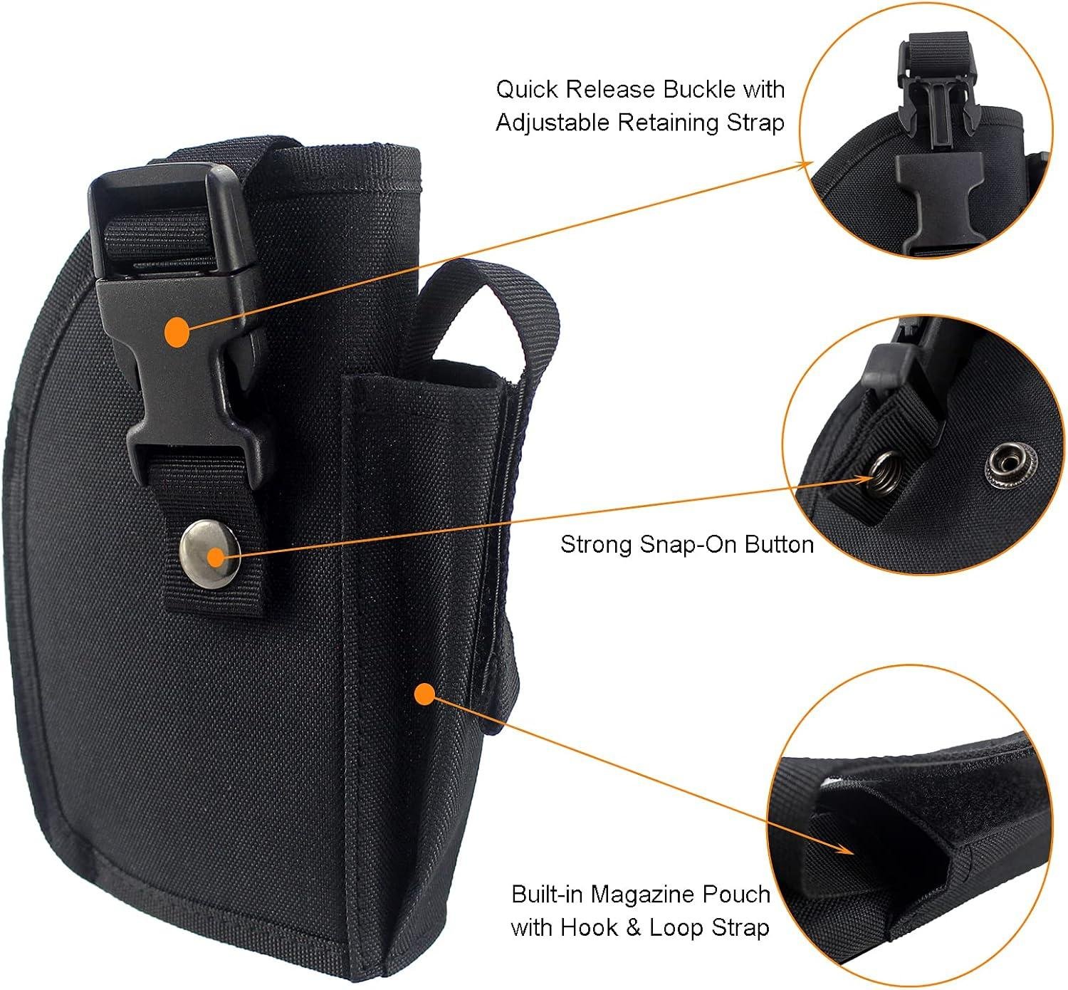 Our Take: light/Laser-Ready OWB Holster w/ Mag Pouch