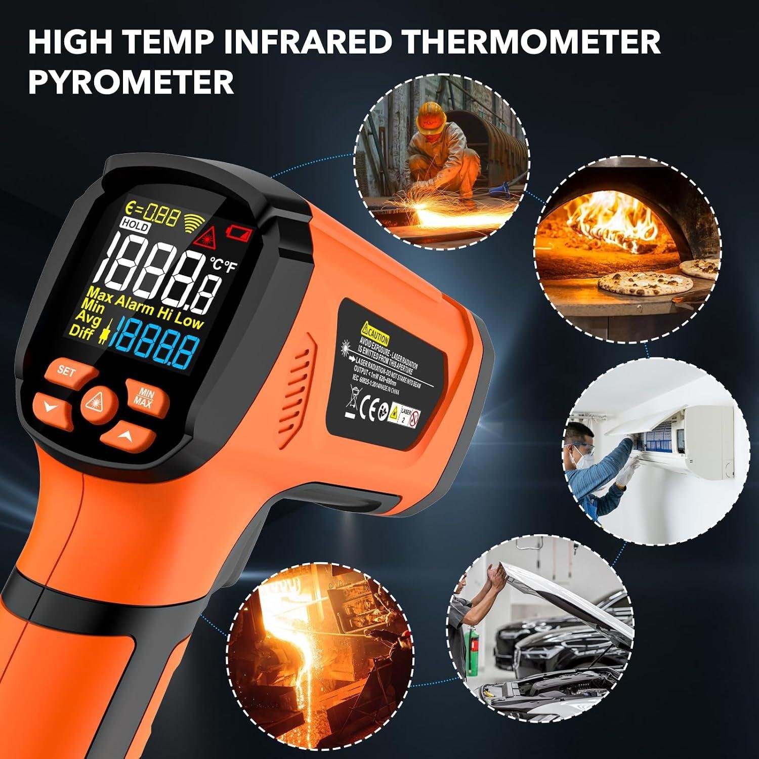 We Review MESTEK's 50:1 IR Gun⁢ for Extreme Heat
