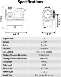We Test CVLIFE’s JackalHowl: A Motion-Awake 2MOA Sight