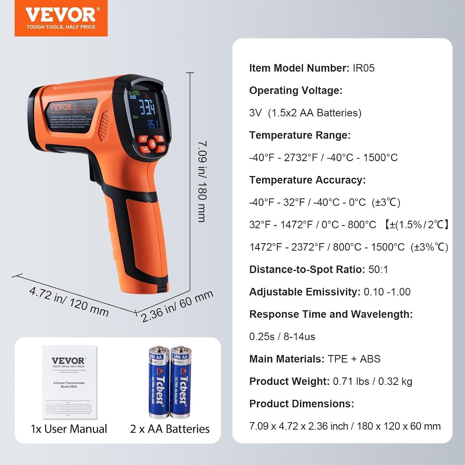 We Put VEVOR’s Dual-Laser IR Temp Gun to the Test