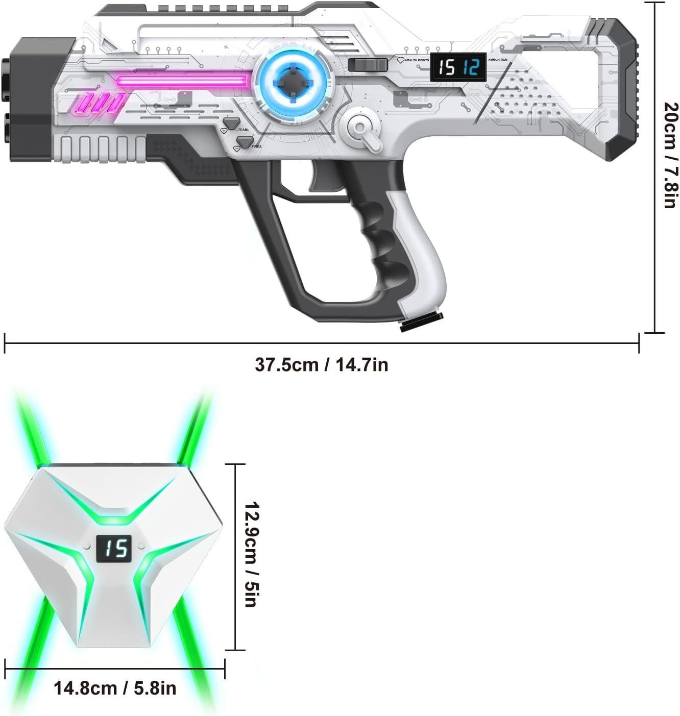 Our Backyard Battle: Winyea Rechargeable Laser Tag