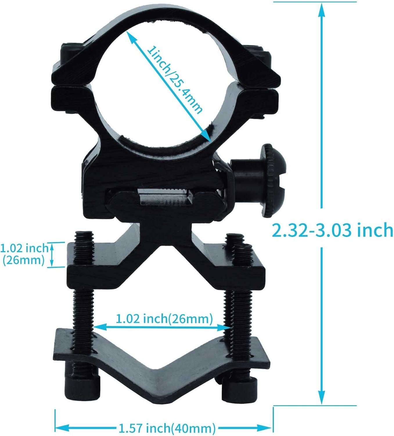 Our Review: 2-Pack Light & Laser Barrel Mounts