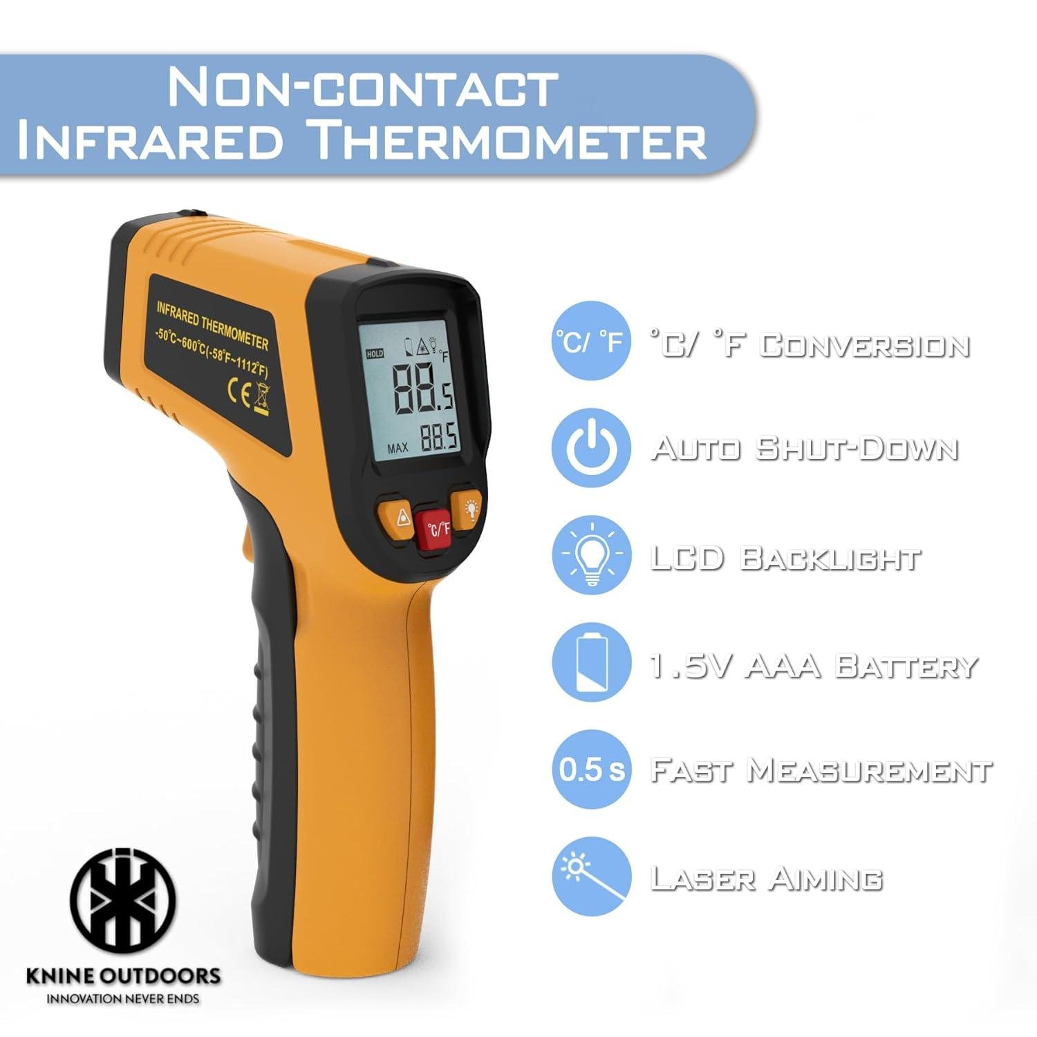 From frost to Sear: ​Our KNINE IR Thermometer Gun Review
