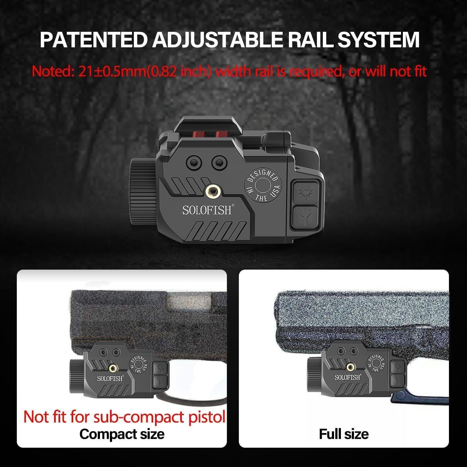 We Light the Way: Solofish 800-Lumen Pistol Light/Laser
