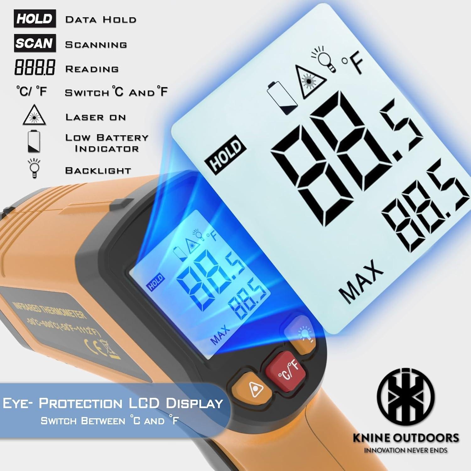 from Frost to​ Sear: Our⁣ KNINE IR⁣ Thermometer Gun Review