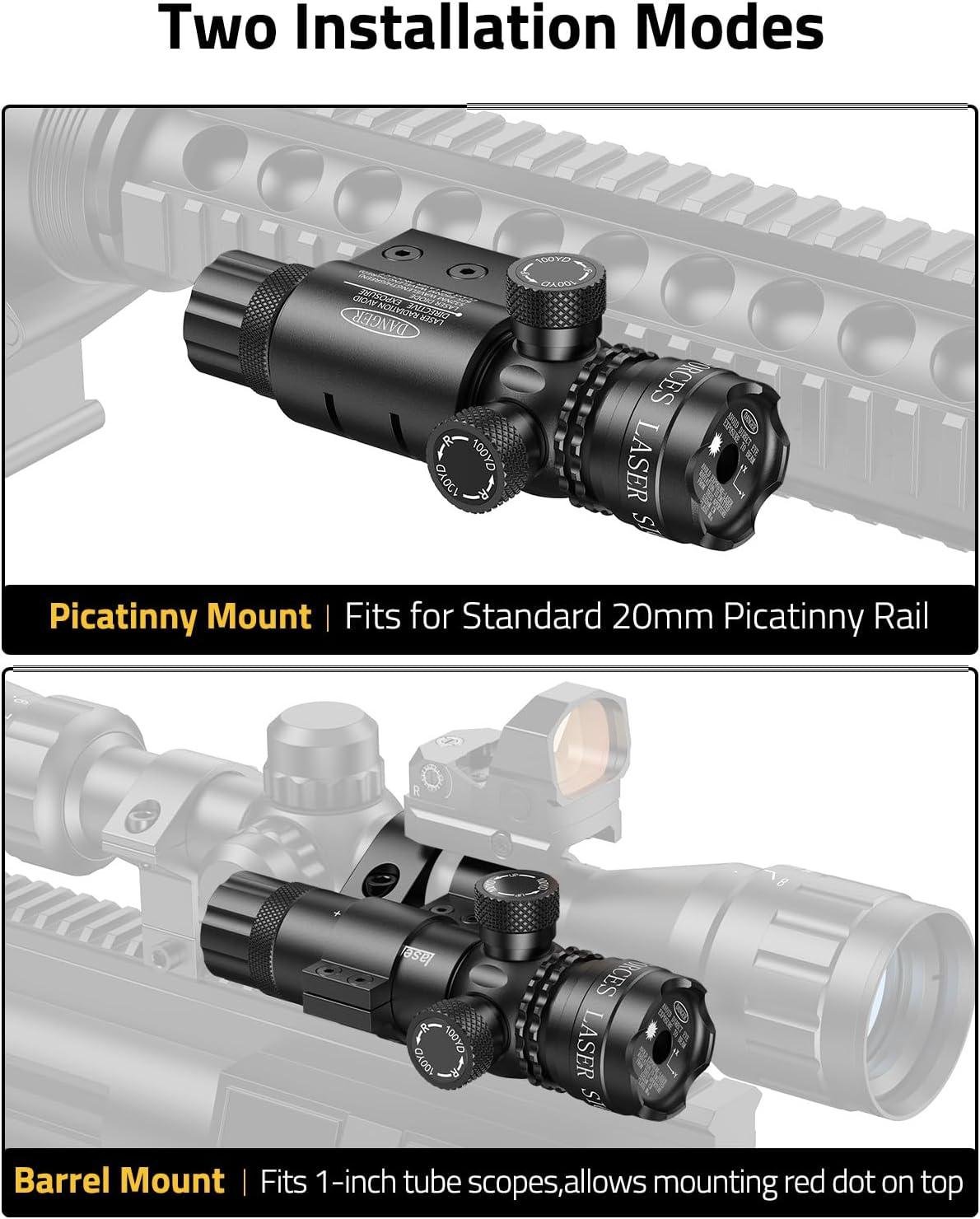Our Take: CVLIFE's Dual-Mount Green Laser Sight