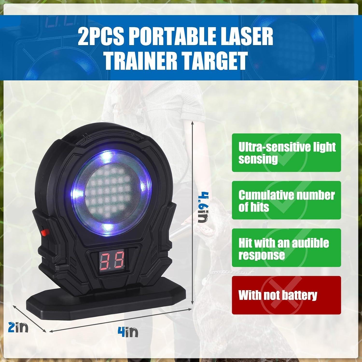 Our Dry-Fire Laser Target Review: Hits and Misses