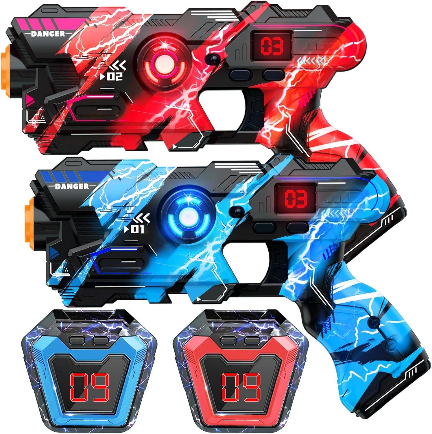 Our Review: OSALON Laser ‌Tag with LED ⁤Score Vests