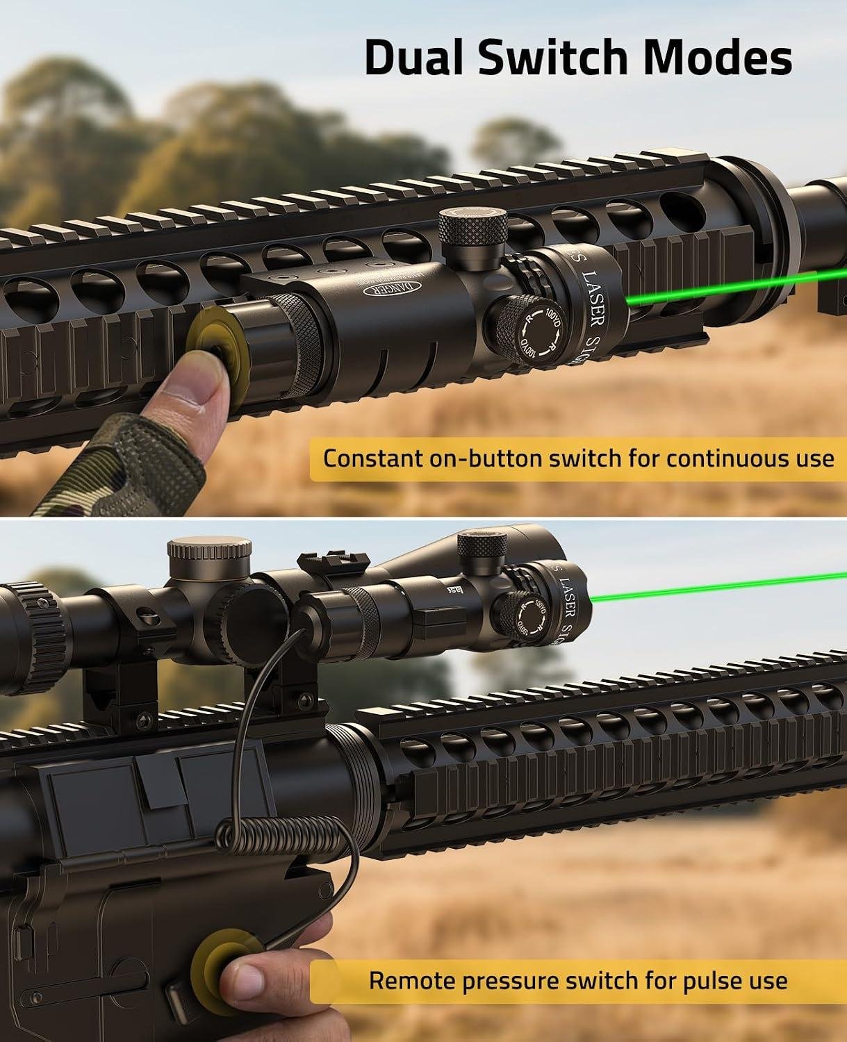 Our Take:‍ CVLIFE's Dual-Mount Green Laser Sight