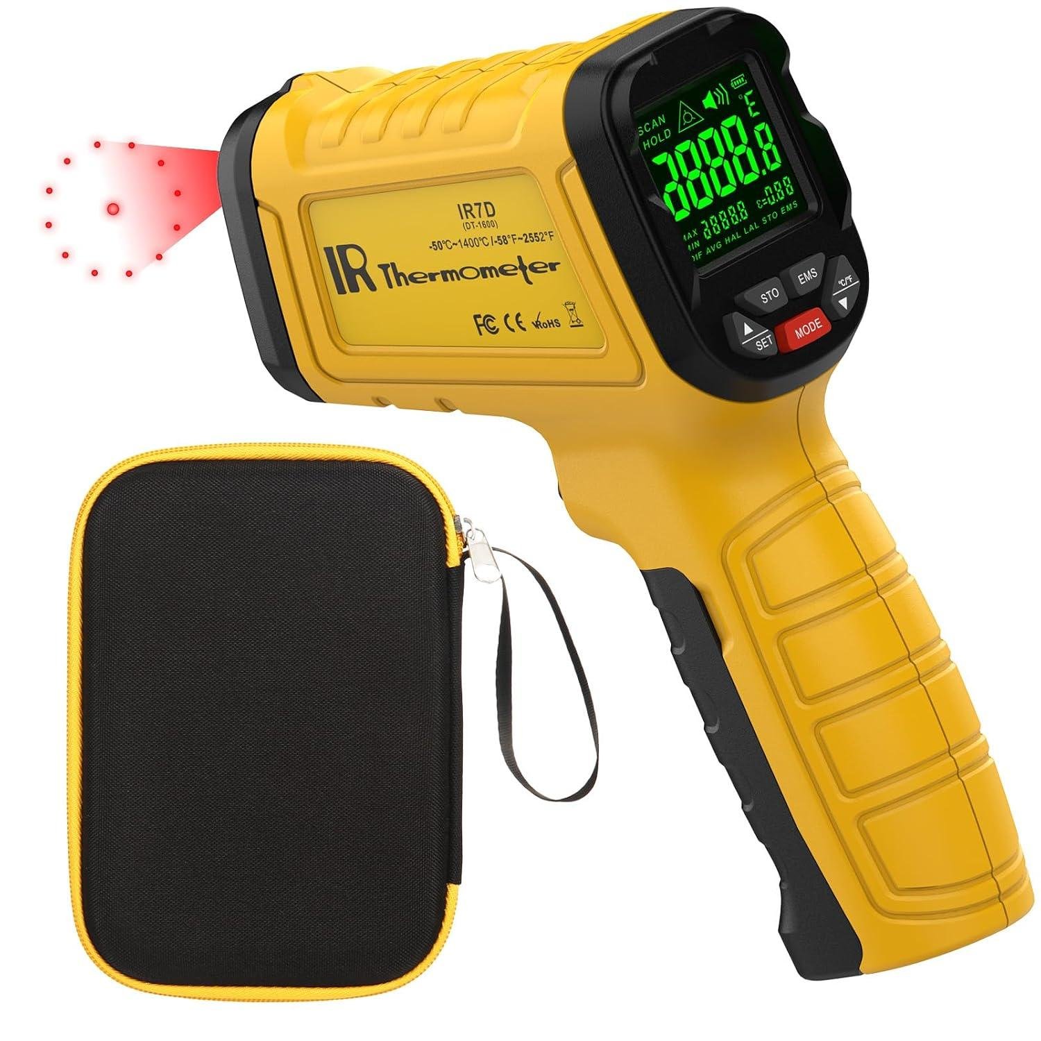 We Put a 2732°F, 50:1 IR Temp Gun to Work