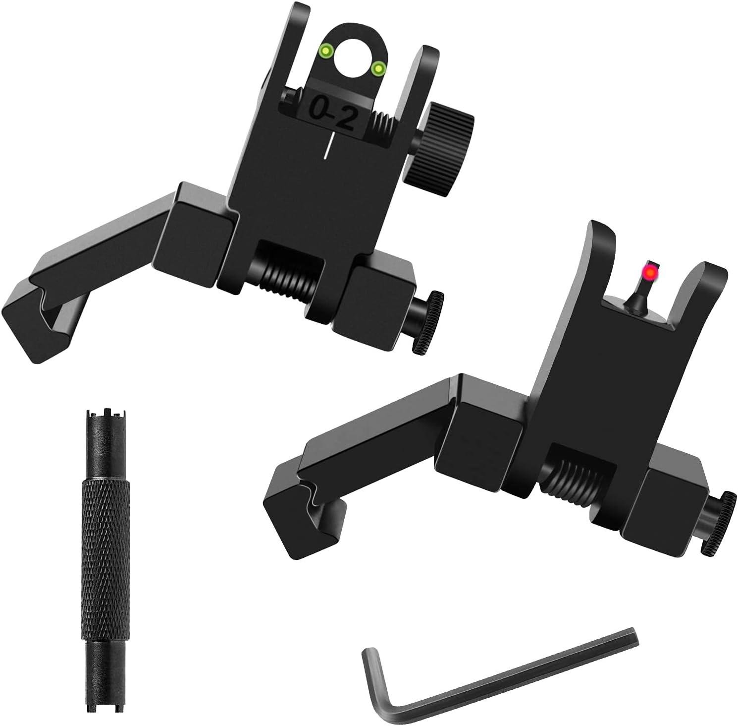 We Test 45°‍ offset Fiber-Optic AR Backup Sights
