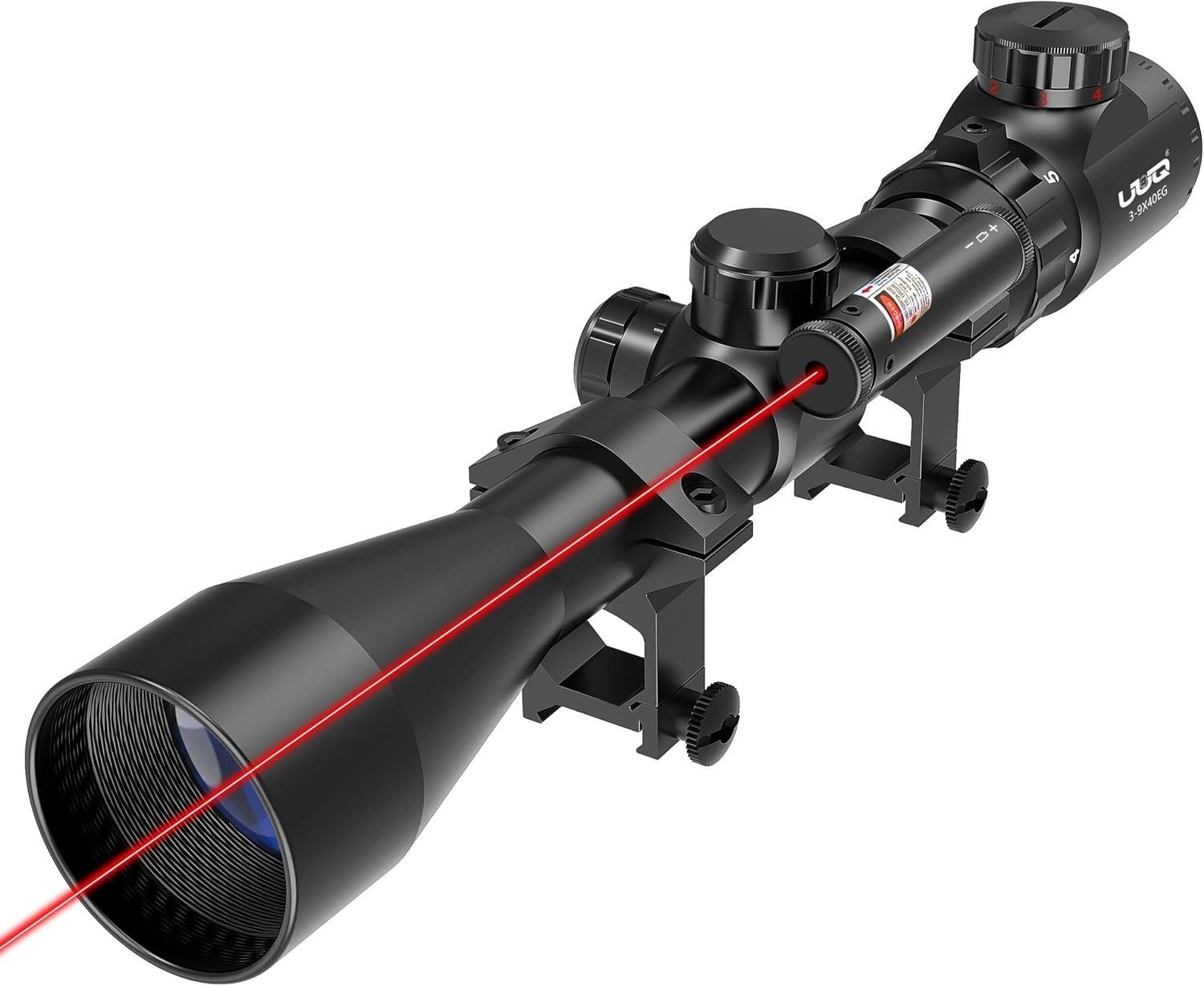 We Test UUQ's 3-9x40 Scope ​with Red/Green Laser