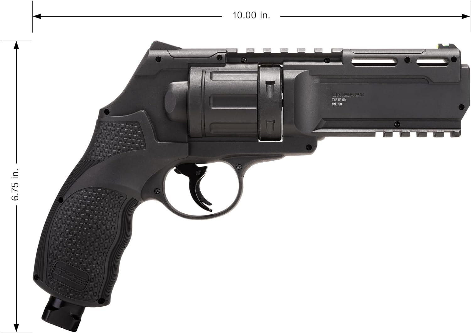 We Review the T4E TR50 Gen2 .50-Cal Paintball Revolver