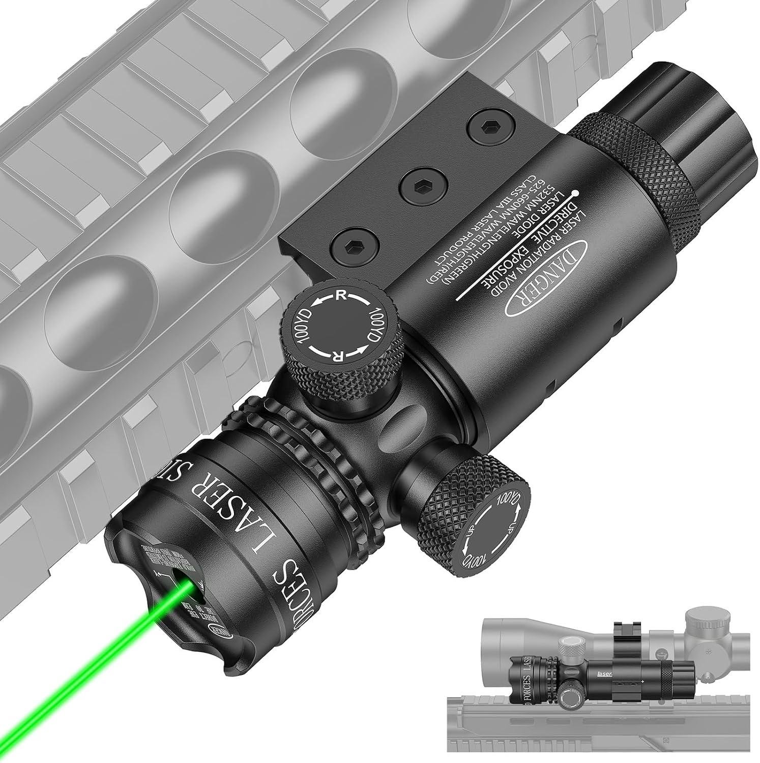 Our Take: ‍CVLIFE's‍ Dual-Mount Green Laser⁤ Sight