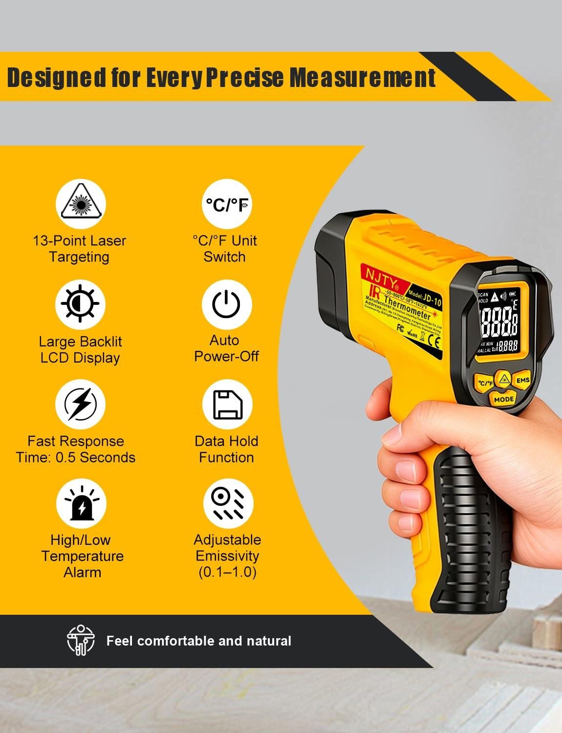 We Test the NJTY JD-10: Heat Sensing Made Simple