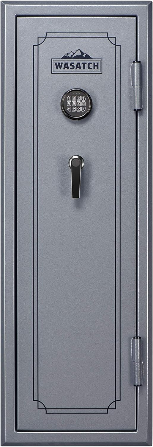 18-Gun Fireproof and Waterproof Safe with Electronic Lock, Gray (18EGW)