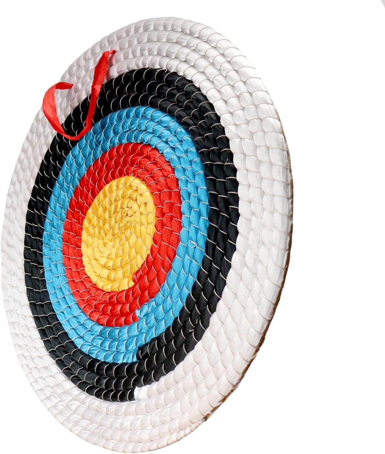 Archery Targets for Backyard Hand-Made Straw Archery Target for Recurve Bow Compound Bow or Longbow 20 Inches Traditional Bow Arrow Target for Kids Youth Adult Archery Hunting Practice