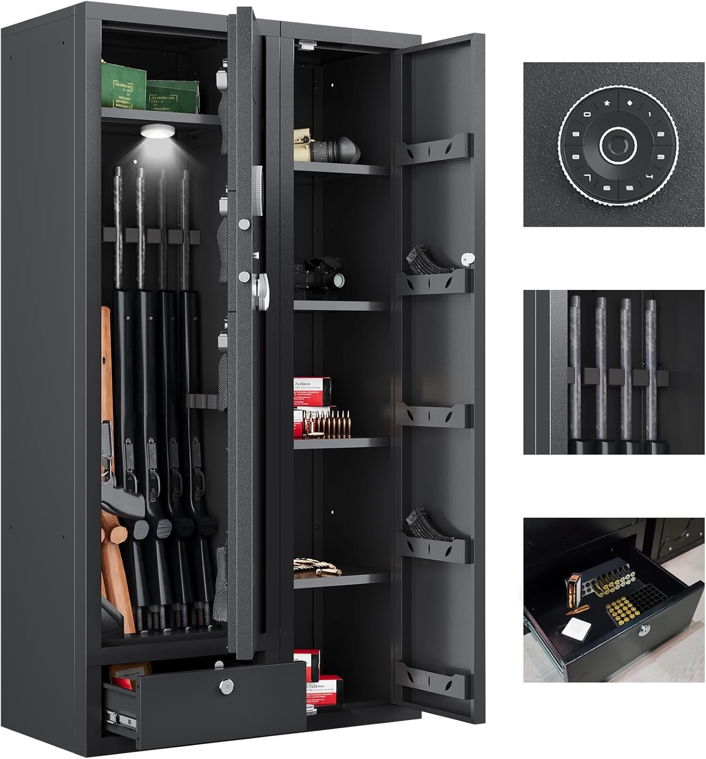 Comprehensive Review: 1500AB Large Gun Safe for Home Use