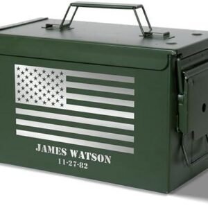 Personalized Ammo Box: The Ultimate Gift for Dad!