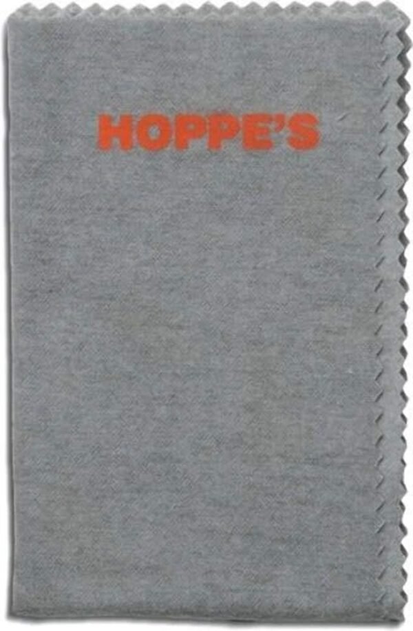 Hoppe's No. 9 Silicone Gun And Reel Cloth , Grey , 1-11" x 14" (27.94 x 35.56 cm),Tan