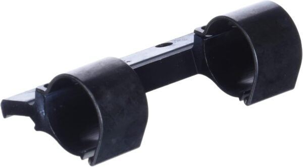 Weaver Side Mount Base - 1-Inch High Bracket and Rings, Gloss Black
